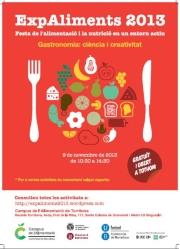 Expaliments 2013: Gastronomia, Ciència i Creativitat